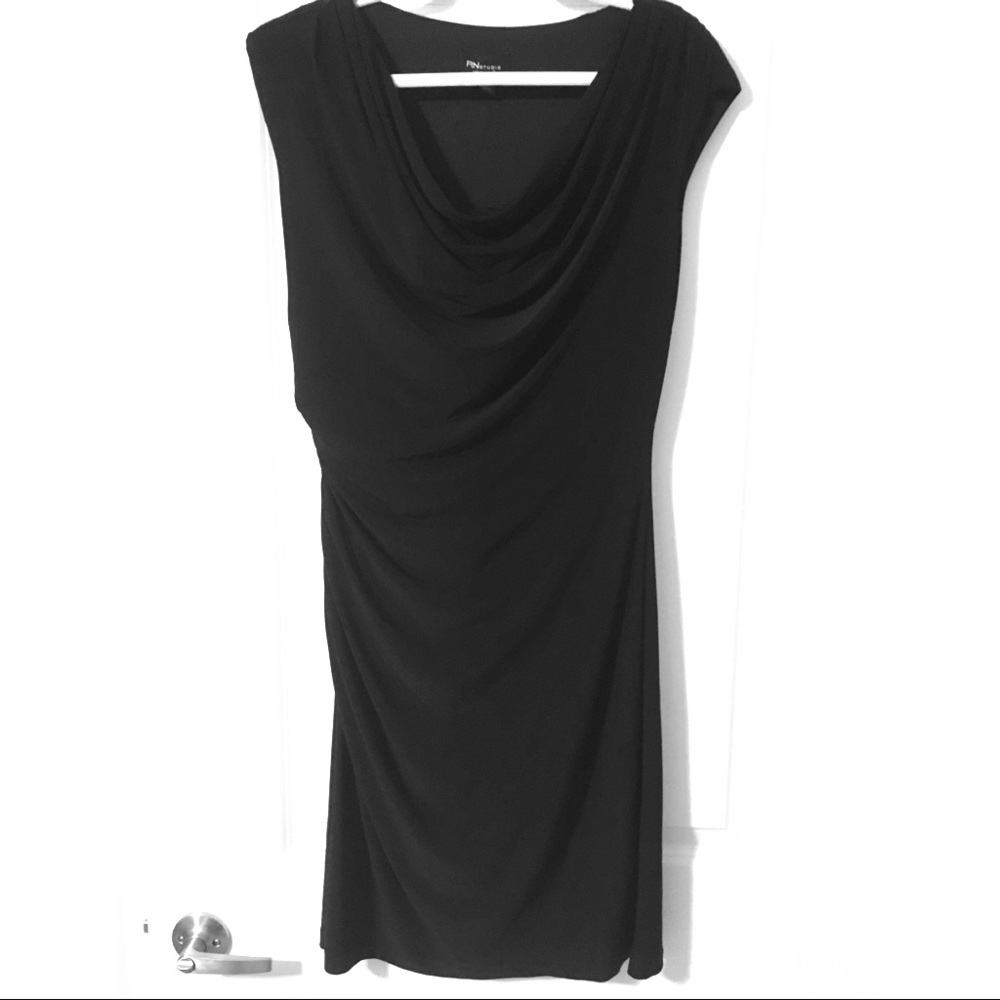 RN Studio, Ronni Nicole Ruched Little Black Dress